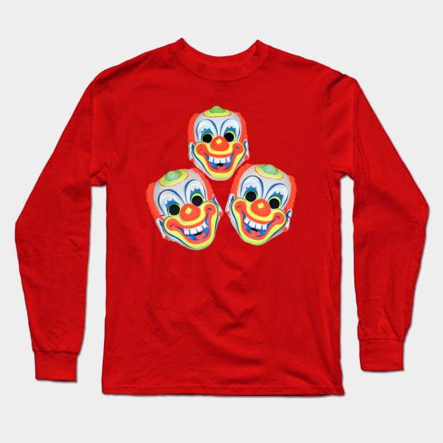 Clownin' Around Long Sleeve T-Shirt by atomicsnackbar